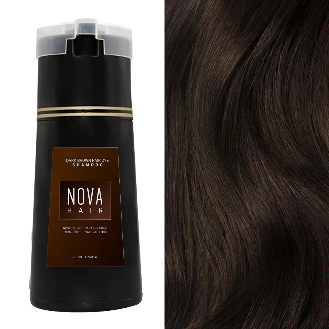 LAST DAY 49% OFF--NovaHair Instant Dye Shampoo🔥BUY 2 FREE SHIPPING