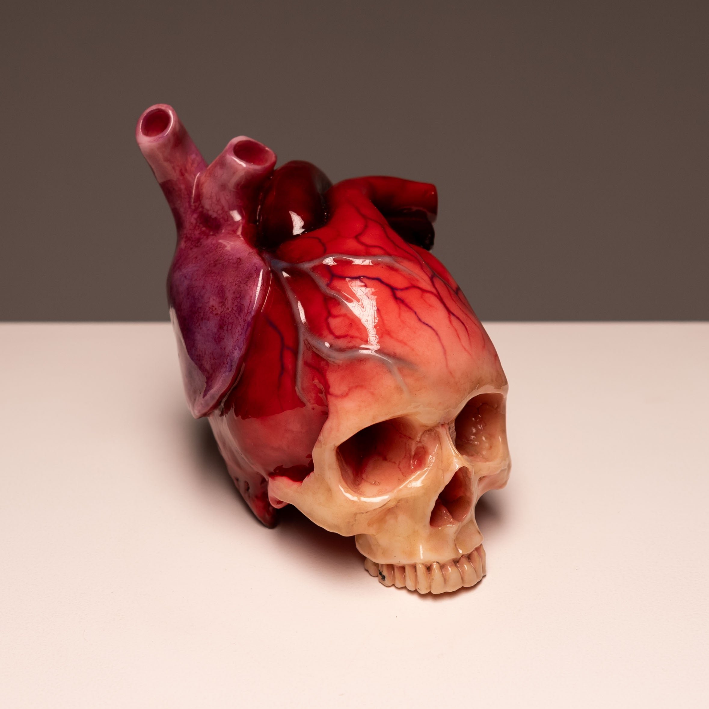 💀The Tell-Tale Heart Skull ❤️BUY 2 FREE SHIPPING