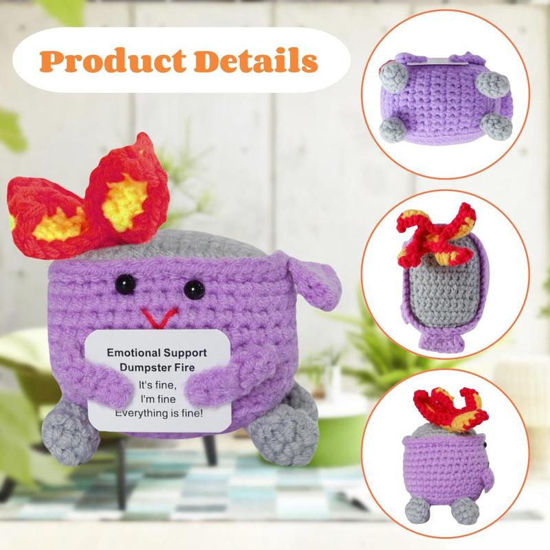 🎄Christmas Gifts 49% OFF - Crochet Dumpster Fire Toy🔥