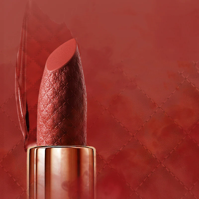 👄Velvet Matte Lipstick Set with Glamour Chain Pouch