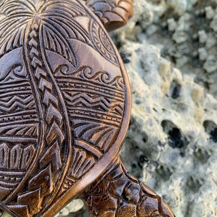 🔥Hot Sale 49% OFF🎁🌊Hawaiian Turtle WoodCarving🐢