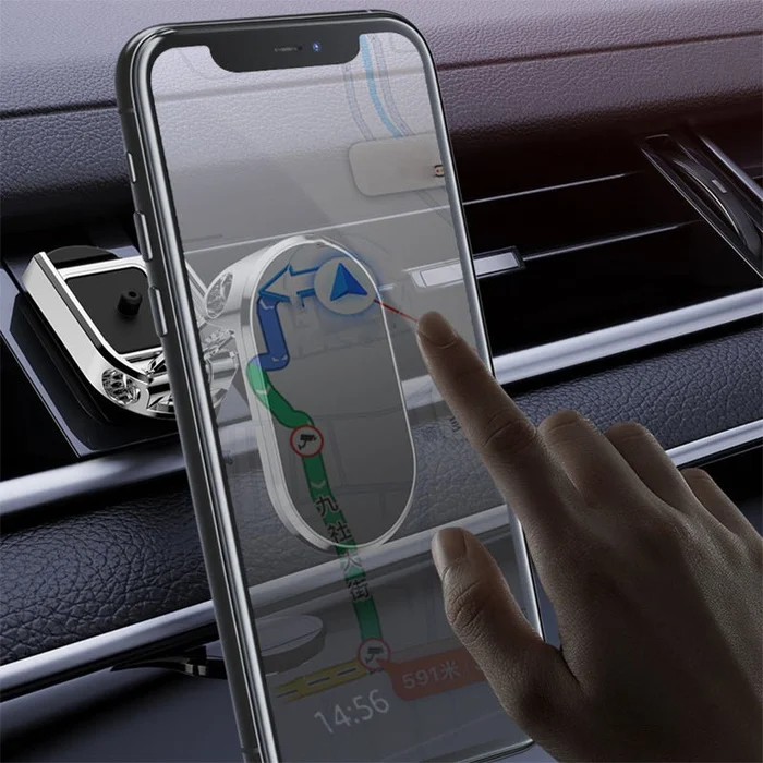 🔥Hot Sale🔥2022 New Alloy Folding Magnetic Car Phone Holder