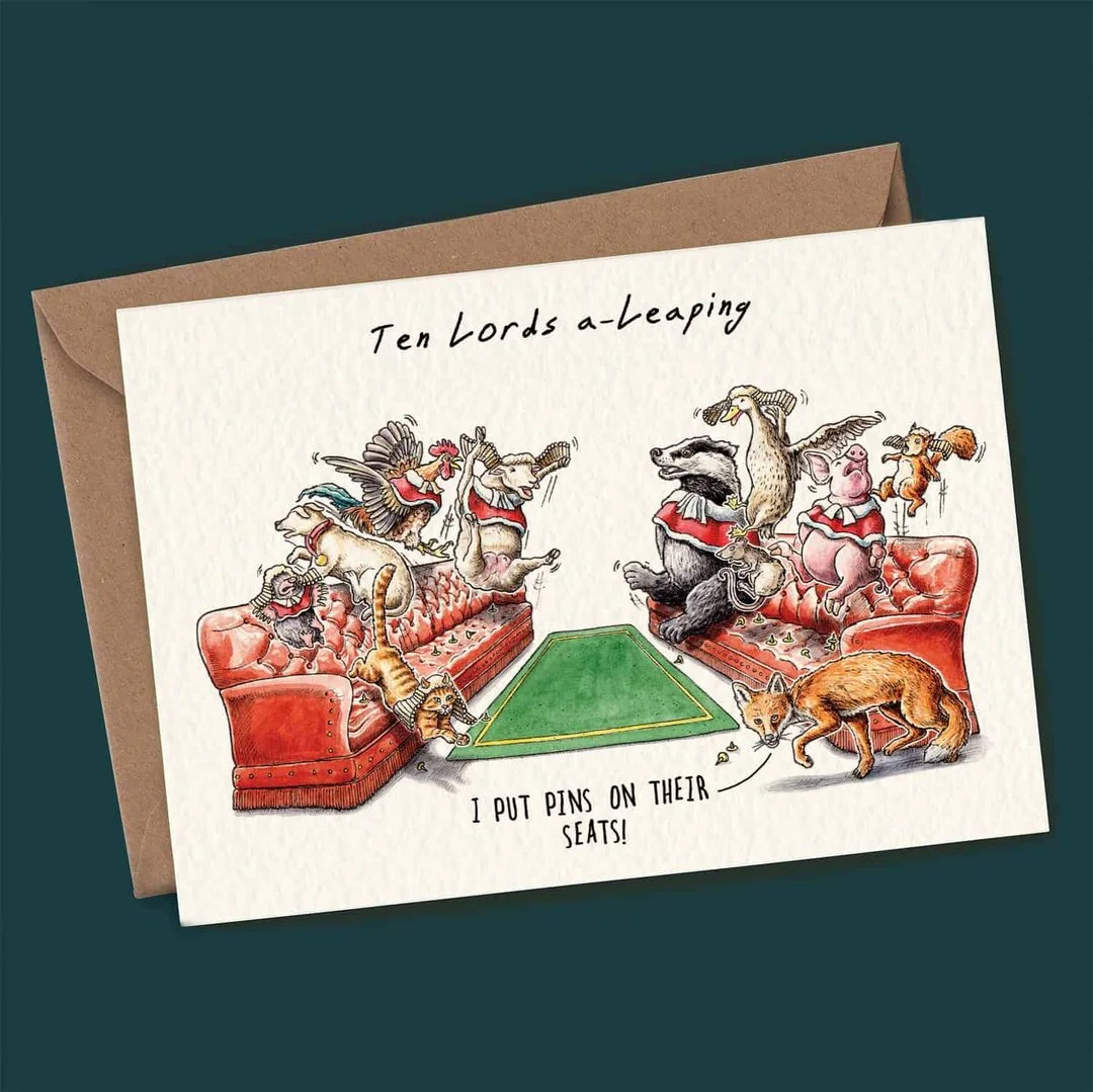 🎁💝2023 CHRISTMAS GIFT - Twelve Days Of Christmas Card Set