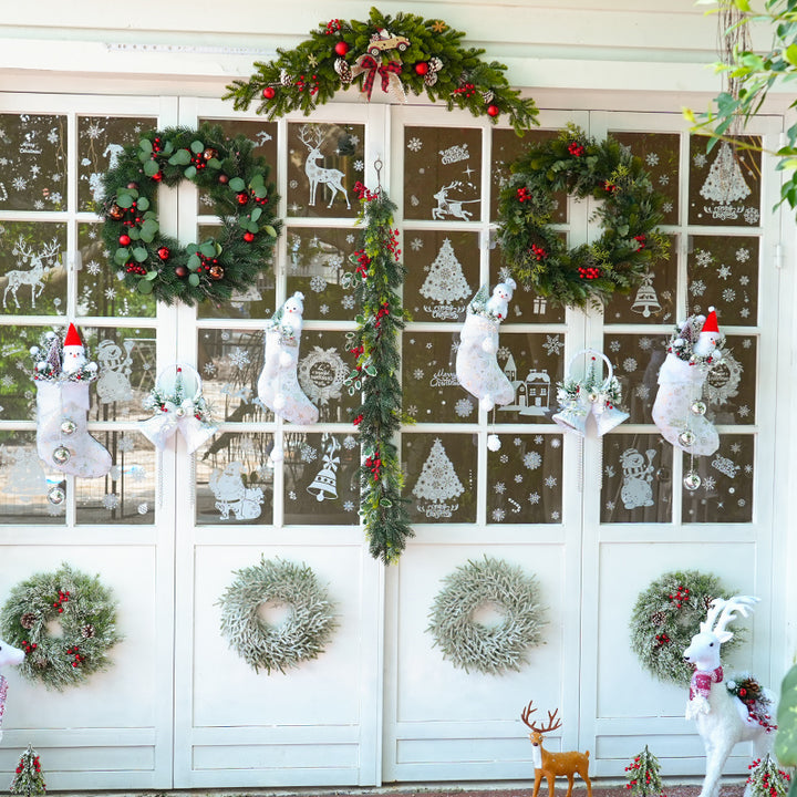 ON SALE🔥Christmas Decorations White Bell Hanging Ornaments
