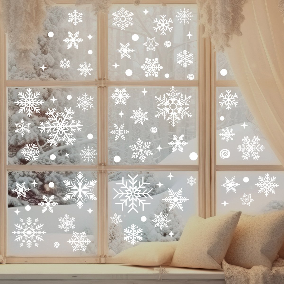 🎅2024 Christmas Gift - 🎄New Year Window Stickers