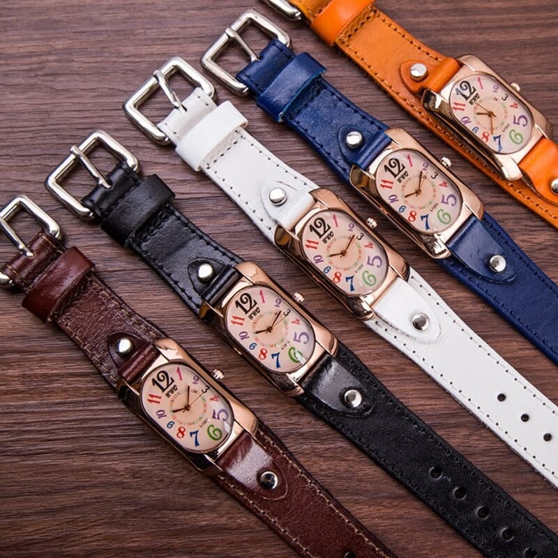 🔥Last Day Promotion 50% OFF🔥 -Vintage Leather Quartz Stone Women's Watch