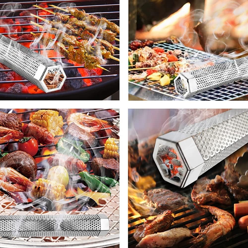 🔥Last Day Promotion 50% OFF🔥 - 12" Pellet Smoker Tube for All Grill or Smoker