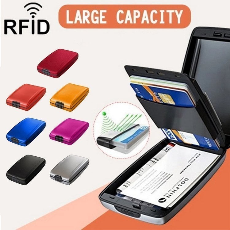 🎁Last Day 50% OFF-RFID ANTI-THEFT ALUMINUM WALLET CLIP