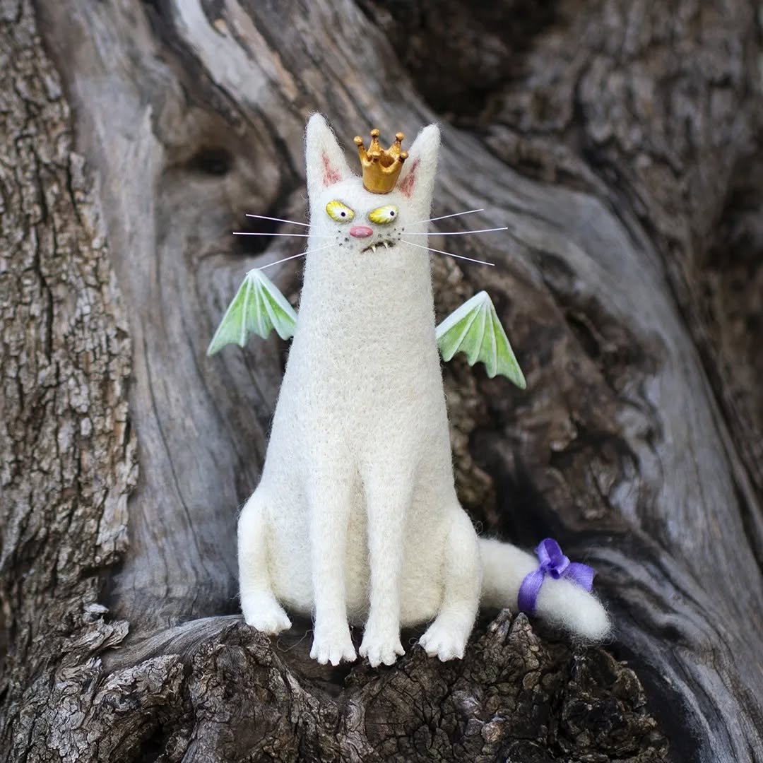 🔥Christmas Gift 50% OFF - 🎄🎁Wool Felt Familiars – Quirky Handmade Companions🐱