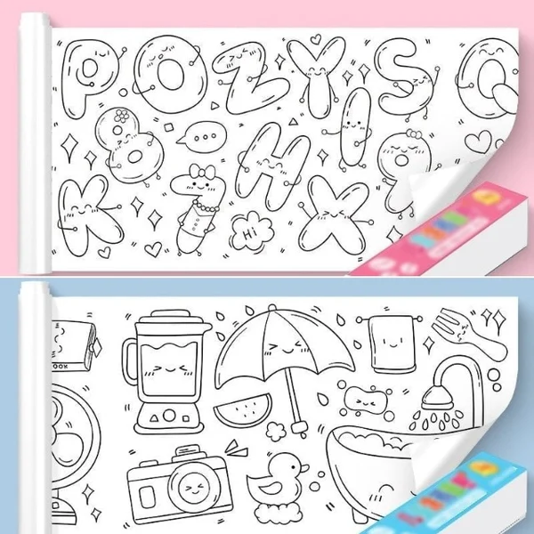 🎄Children's Drawing Roll