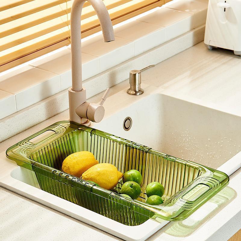 Extend kitchen sink drain basket