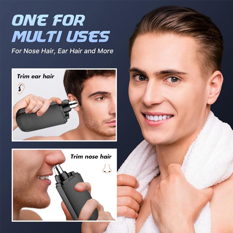 (🔥HOT SALE NOW 49% OFF) - Portable Nose Hair Trimmer (Painless & Precision)