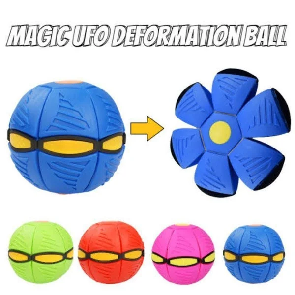 Portable Creative Magic Light Flying Saucer UFO Ball For Kids