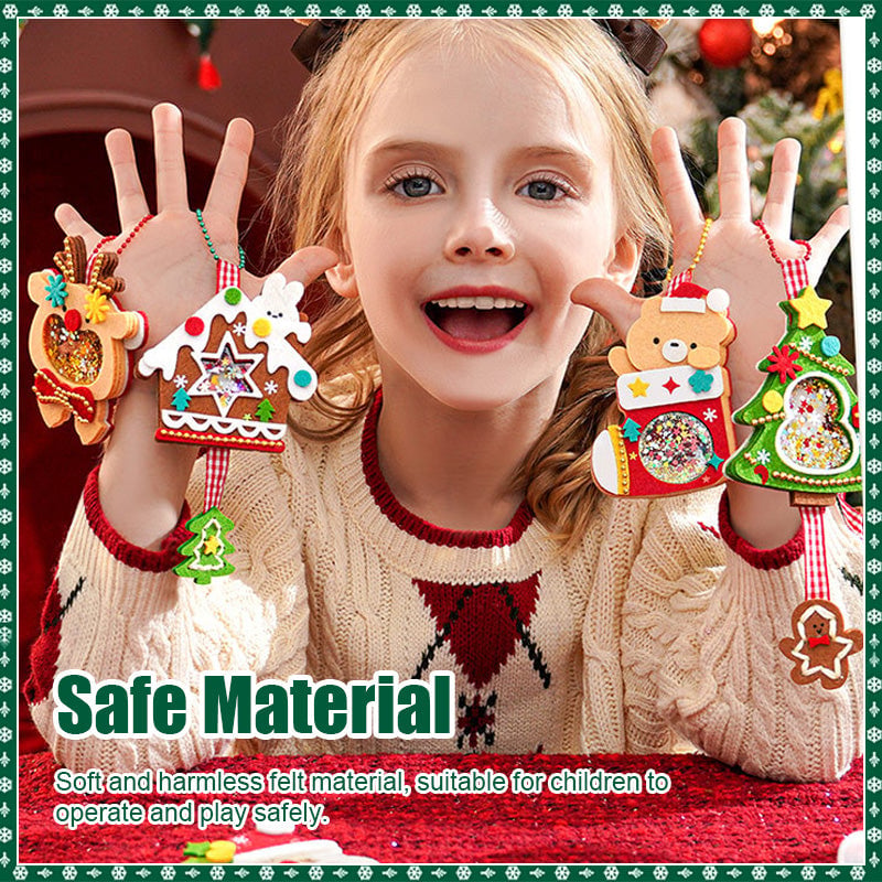 💥Christmas Sale 49% Off -Christmas Themed Felt Decoration DIY Material Package