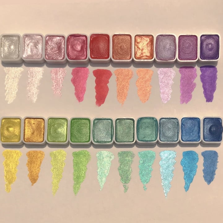 🔥Last Day Promotion 50% OFF🔥 -  20 Colors Watercolor Painting Set