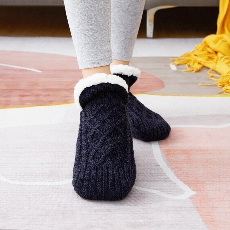 Indoor Non-slip Thermal Socks✅ Bye to Numbness, Pain and Swelling ✅ Foot issues and sensitive feet ✅ Help increase blood flow and circulation.