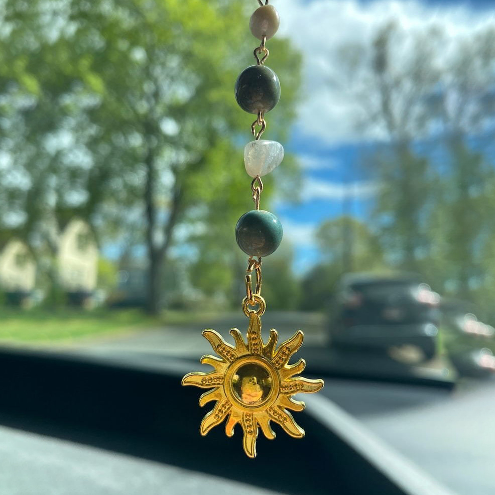 🔥Last Day Promotion 50% OFF🔥😍Sun Handmade Car Charm💖