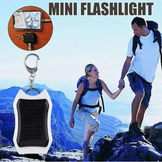 💥1200mAH Solar Power Bank Keychain-👍 BUY 2 GET 1 FREE💥