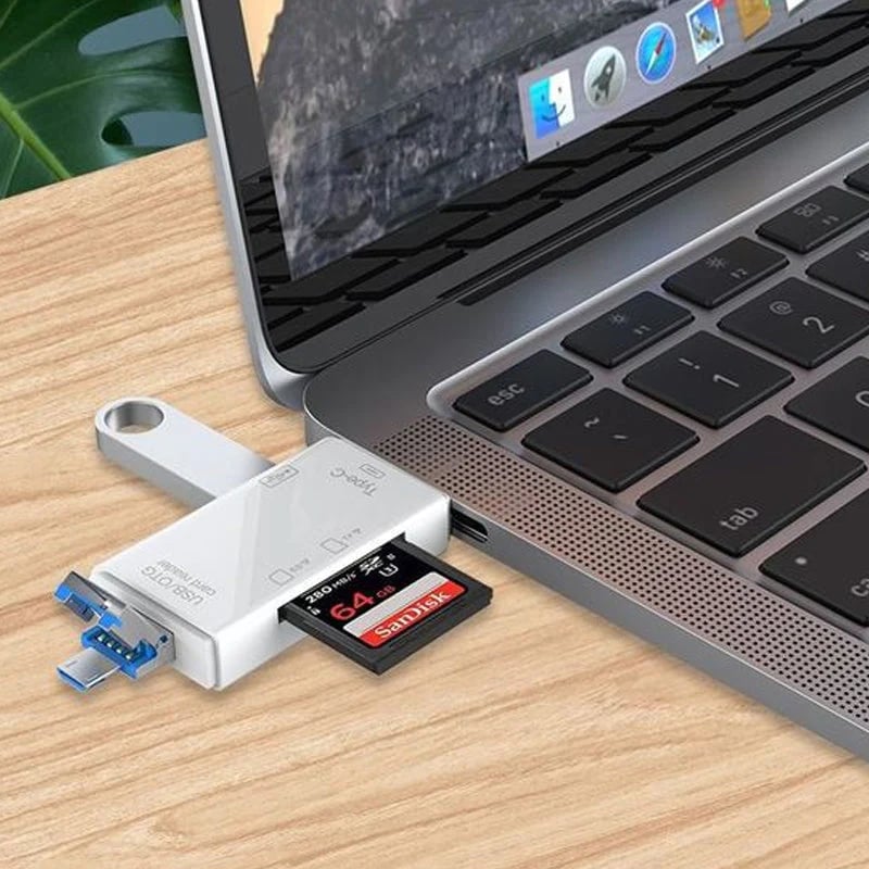 🎁2024 New Year Hot Sale🎁💥6-in-1 Smart Media Card Reader