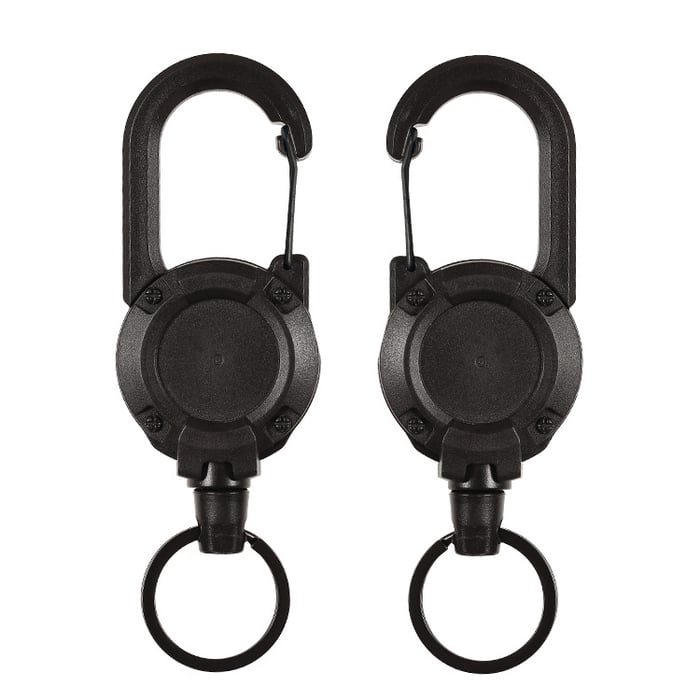 💥Outdoor Automatic Retractable Wire Rope Luya Tactical Keychain💥
