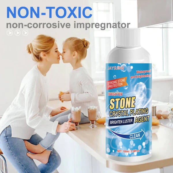 🔥Stone Stain Remover Cleaner (Effective Removal of Oxidation, Rust, Stains)