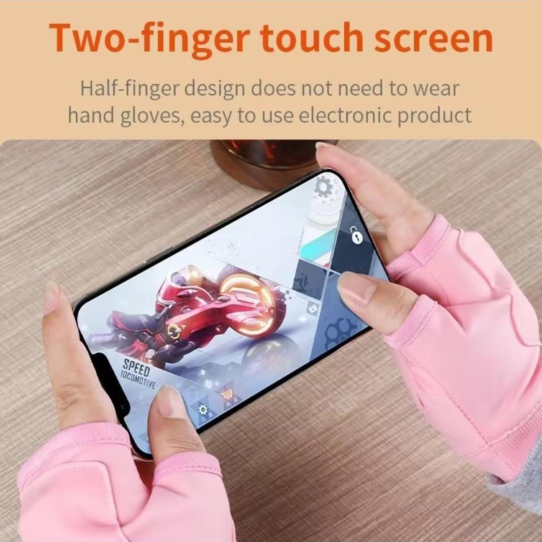 🎁LAST DAY SALE 49% OFF🎁Rechargeable Fingerless Thermal Gloves with 3 Heat Settings