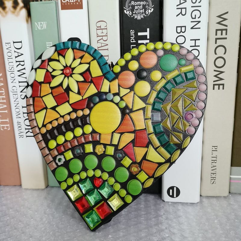 🔥Clearance Sale 49% OFF 💗 Large Garden Mosaic Heart Decoration