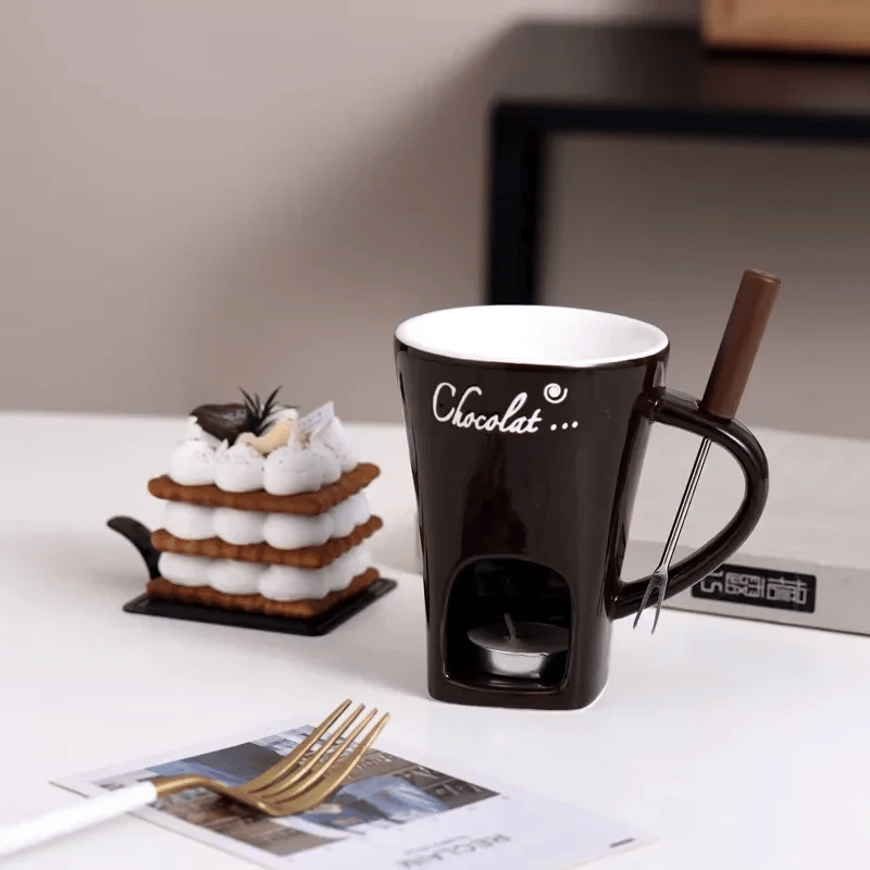 🔥Hot Sale 49% off🌟🕯️Handcrafted Fondue Cup☕
