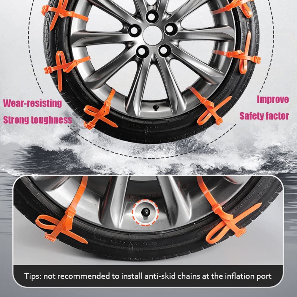 Universal Car Tire Snow Chains Anti-Skid