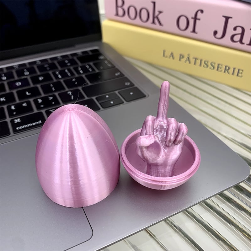 Hilarious Middle Finger Egg - Easter Bunny Gift