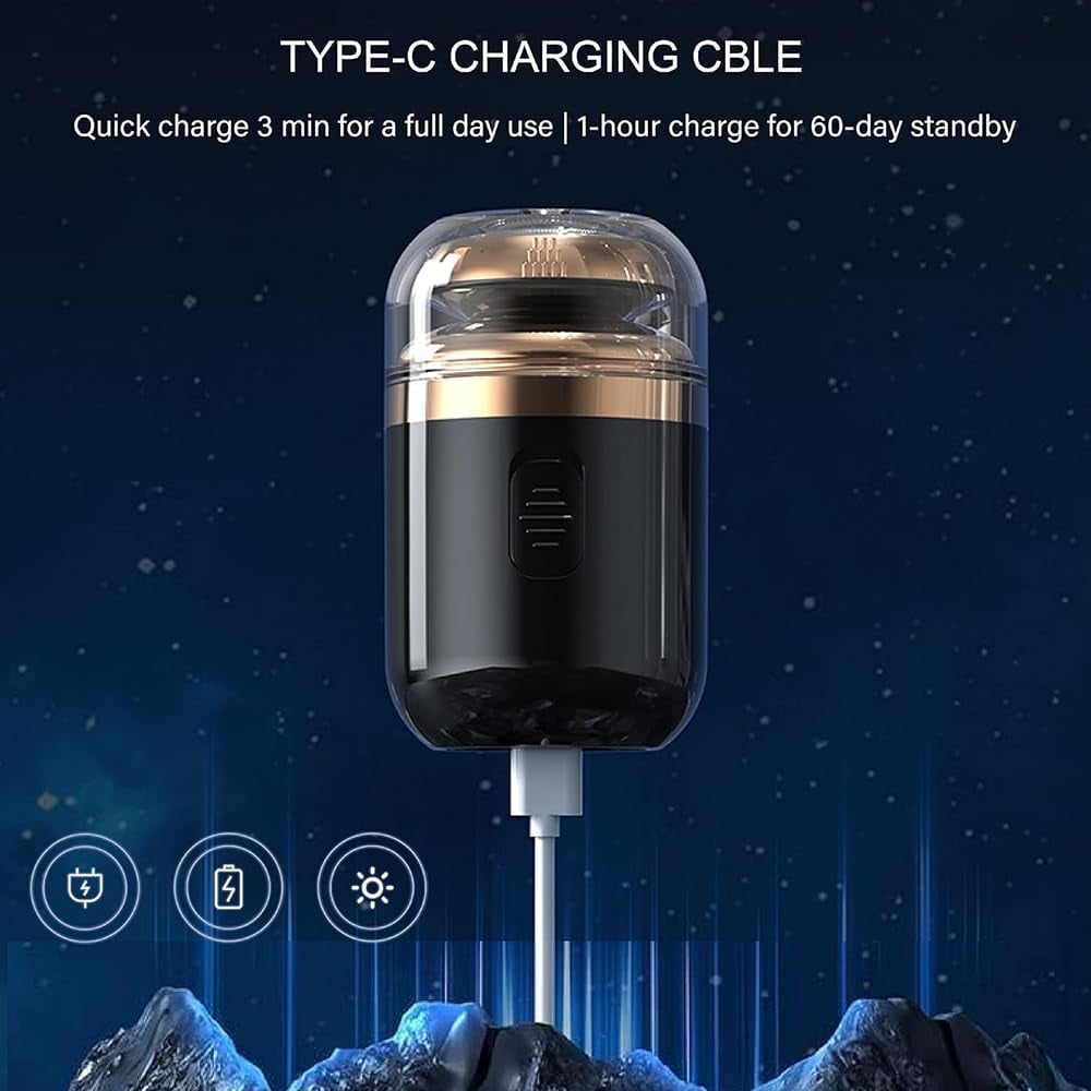 🔥Last Day Sale 49% OFF🏆️2-in-1 Portable Mini Capsule Shaver