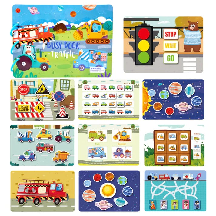 Sensory Busy Book