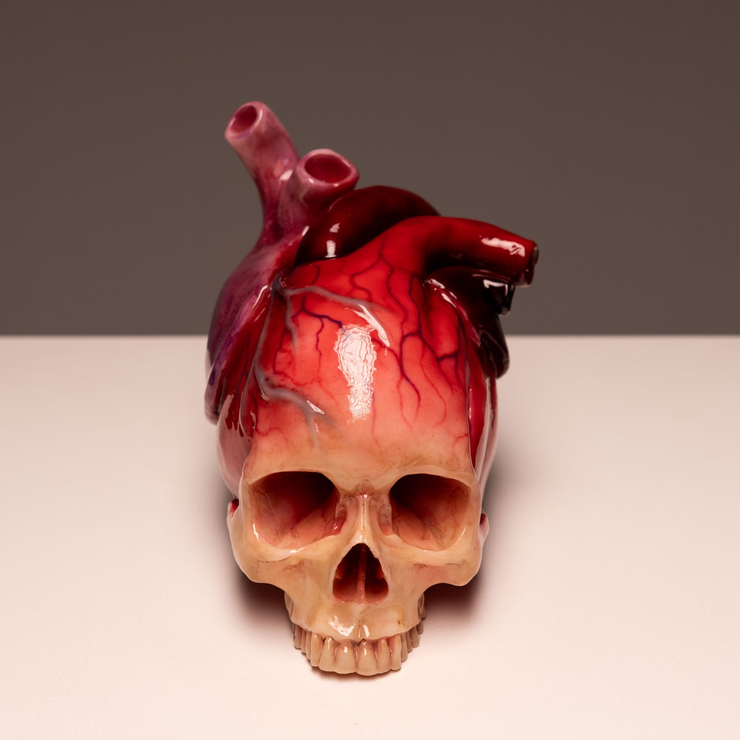 💀The Tell-Tale Heart Skull ❤️BUY 2 FREE SHIPPING