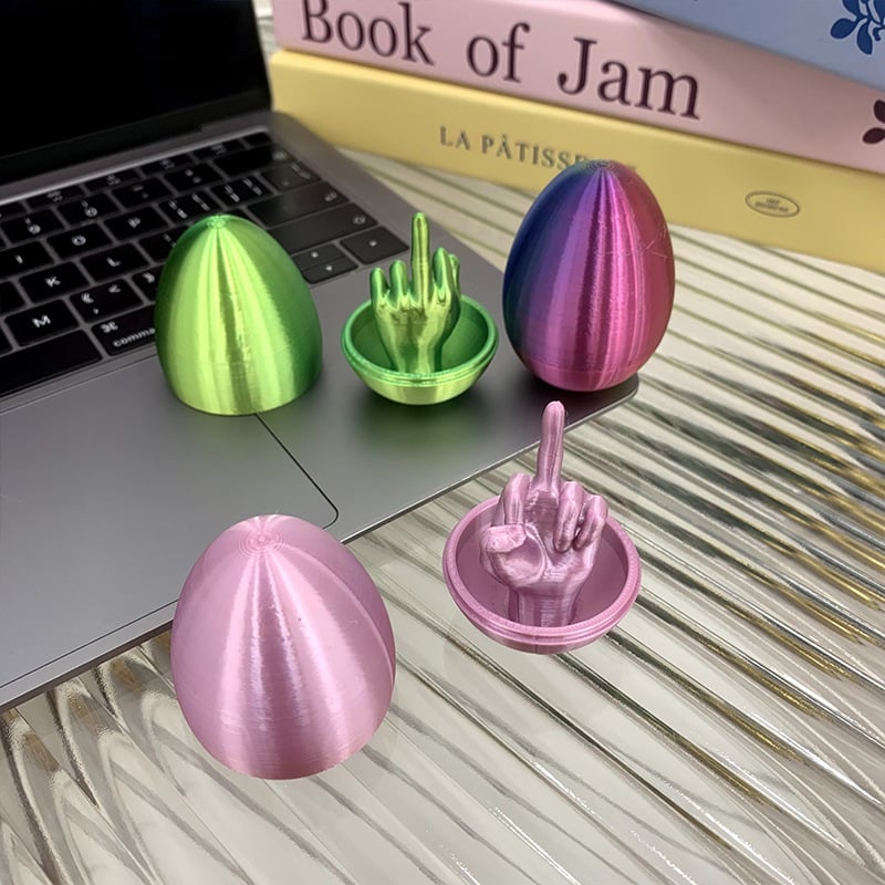 Hilarious Middle Finger Egg - Easter Bunny Gift