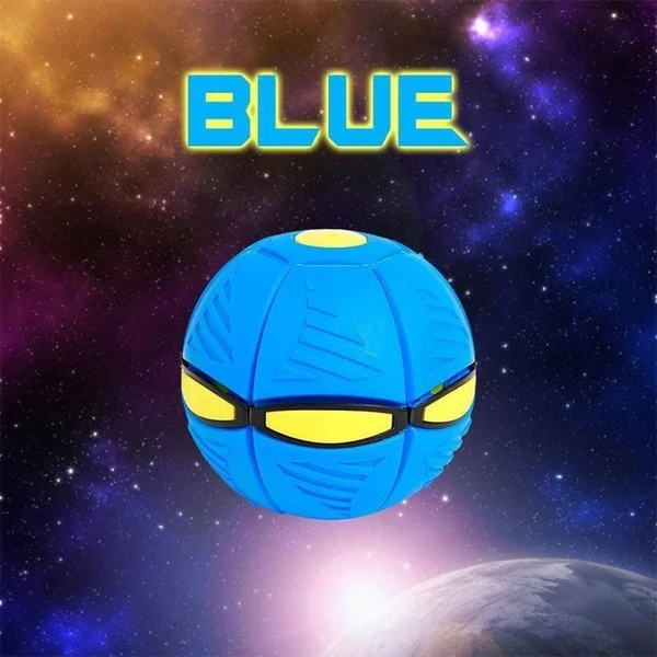 Portable Creative Magic Light Flying Saucer UFO Ball For Kids