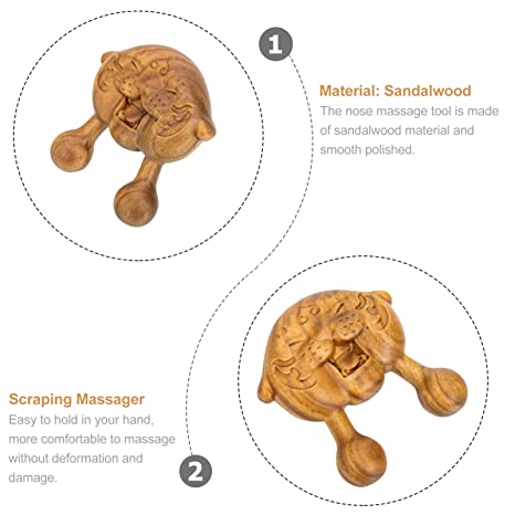 🔥Last Day Promotion 50% OFF🔥 - Sandalwood Natural Facial Massager