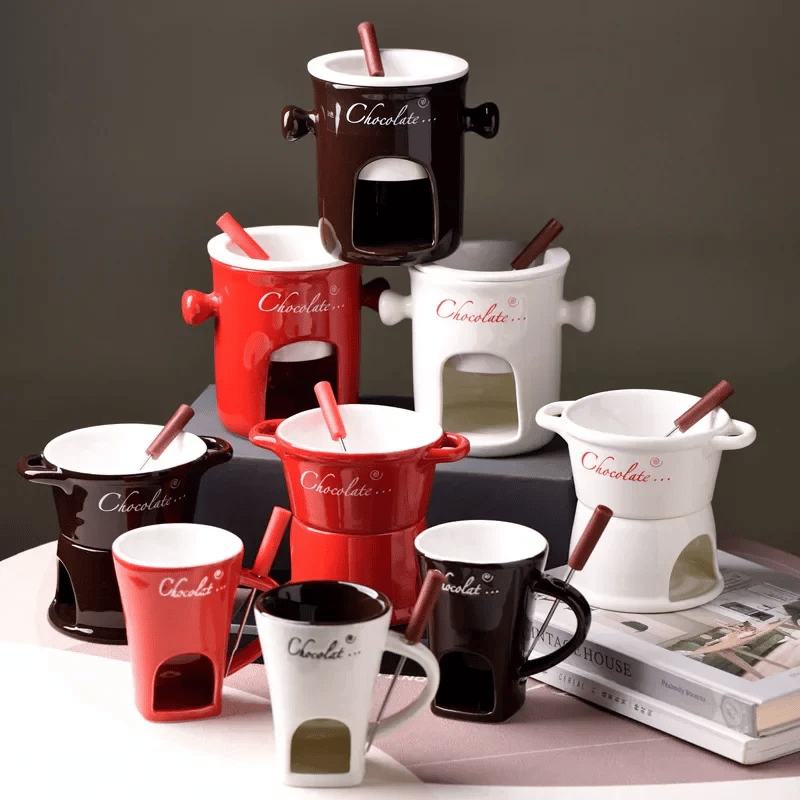 🔥Hot Sale 49% off🌟🕯️Handcrafted Fondue Cup☕
