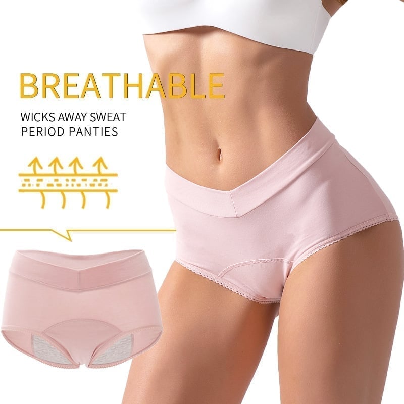 🎉Last Day Buy 3 Get 5-High-waisted Leak Proof Panties