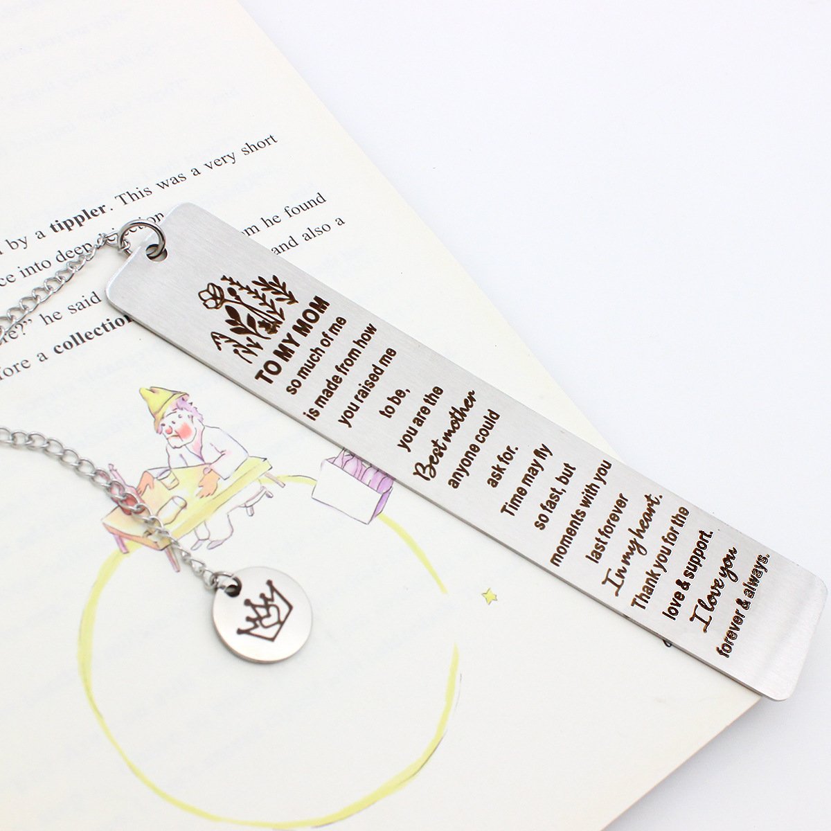 🔥Last Day Promotion 50% OFF🔥 - 👑 A special gift for mom-Crown Bookmark