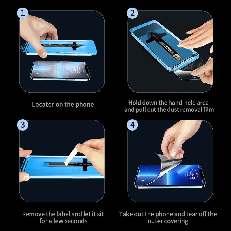 iPhone 🔥50% off 📱Invisible Artifact Screen Protector -Dust Free Without Bubbles