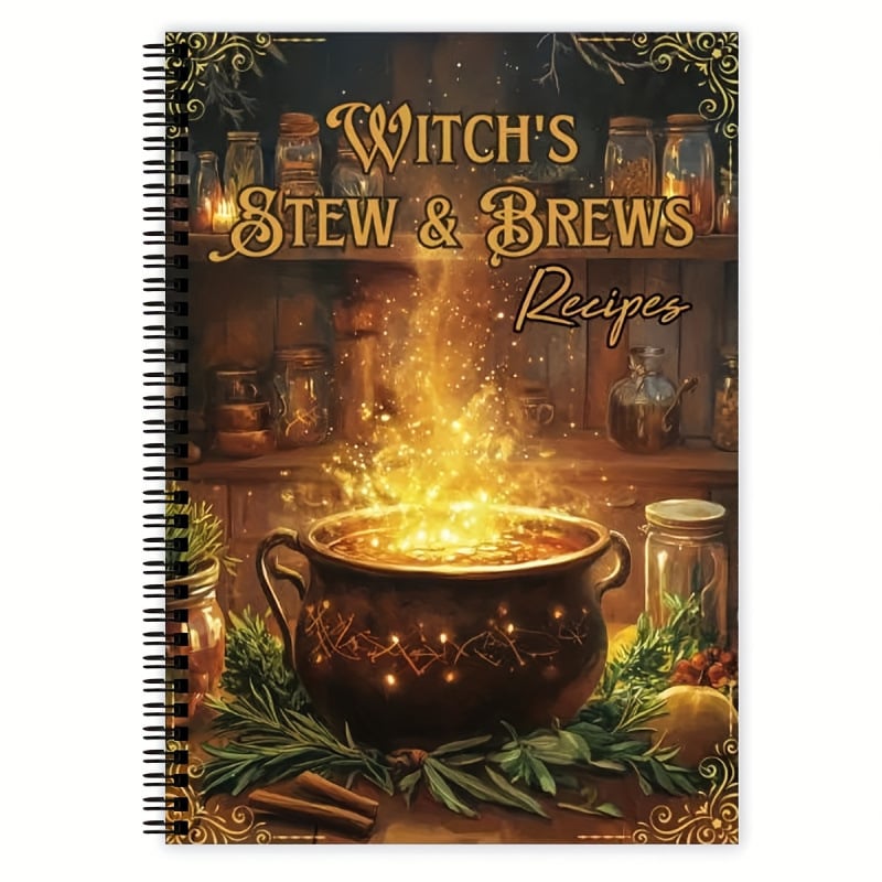 🔥Last Day 49% OFF - 🧙‍♀️🍲WITCH'S STEW & BREWS Decipes:50 Enchanted Recipes for Body and Soul💫
