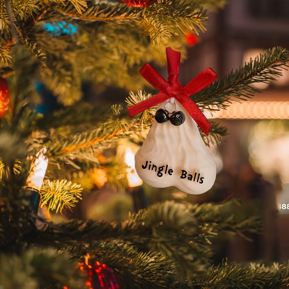 🎅2024 Christmas Gift - 🎁Novelty Jingle Balls Bauble(3D)