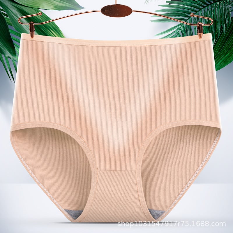 🔥Ladies high waist  hygroscopic underwear