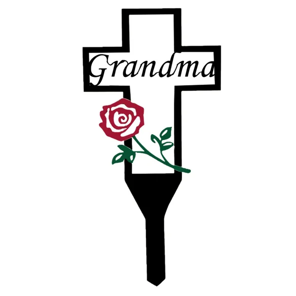 Sale Ends Today 50%OFF - Cemetery Memorial Cross Stake for Parents