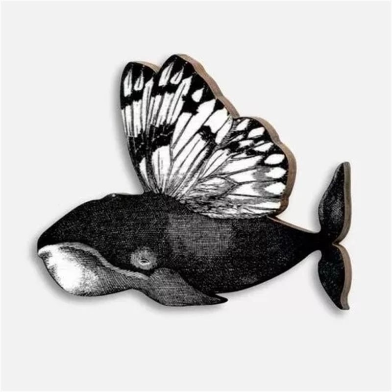 Robin Wooden Brooch