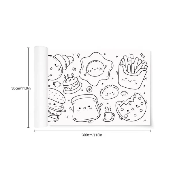 🎄Children's Drawing Roll