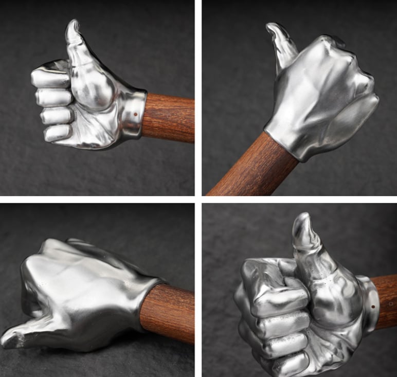 🔥HOT SALE - Old Fuckers Club - Stainless Steel Thumb Hammer
