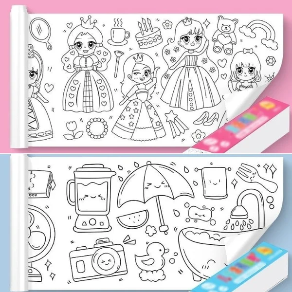🎄Children's Drawing Roll