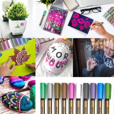 Painting-Magic Colorful Metallic Marker Pens (🔥Last Day Special Sale 48% OFF)