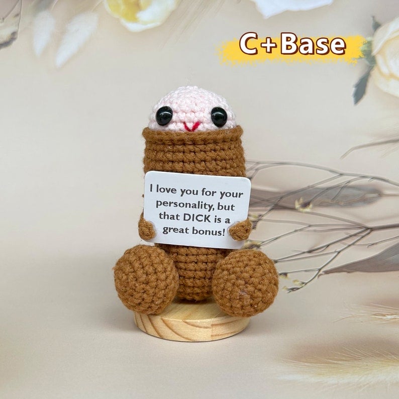 Funny Crochet Penis